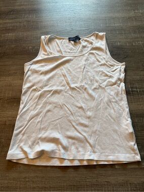 Jones New York White Tank Top